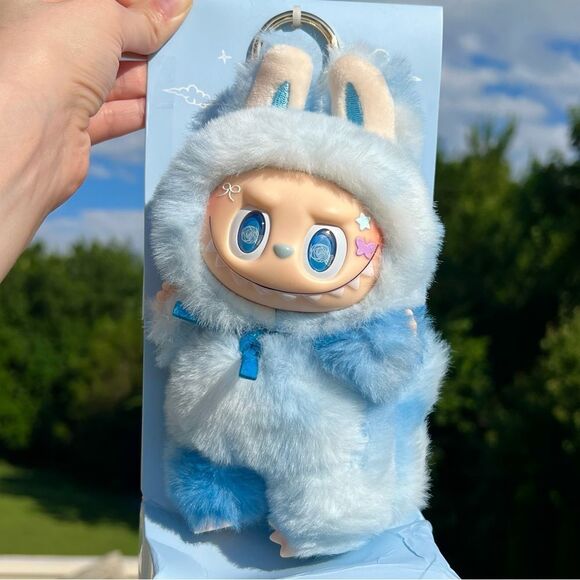 CUSTOM MADE BLUE LABUBU ZIMONO NEW IN PACKAGE - Picture 1 of 8
